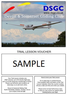 trial lesson voucher sample