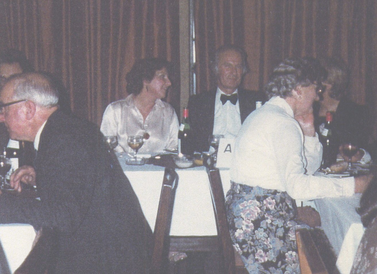 Norman Whyte at the 25th anniversary dinner