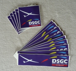DSGC car stickers