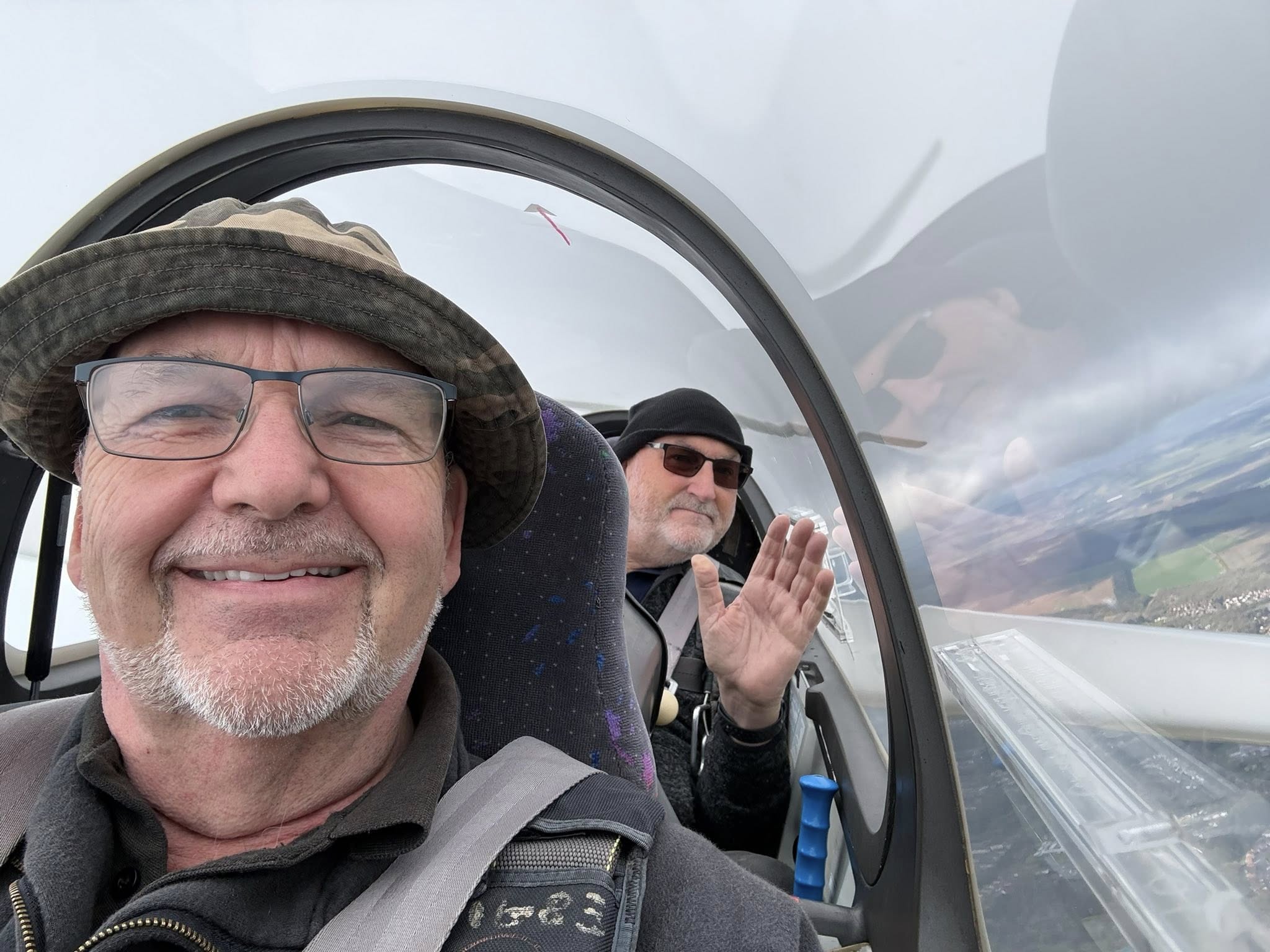 Simon and Mark in JZK (Simon Leeson)