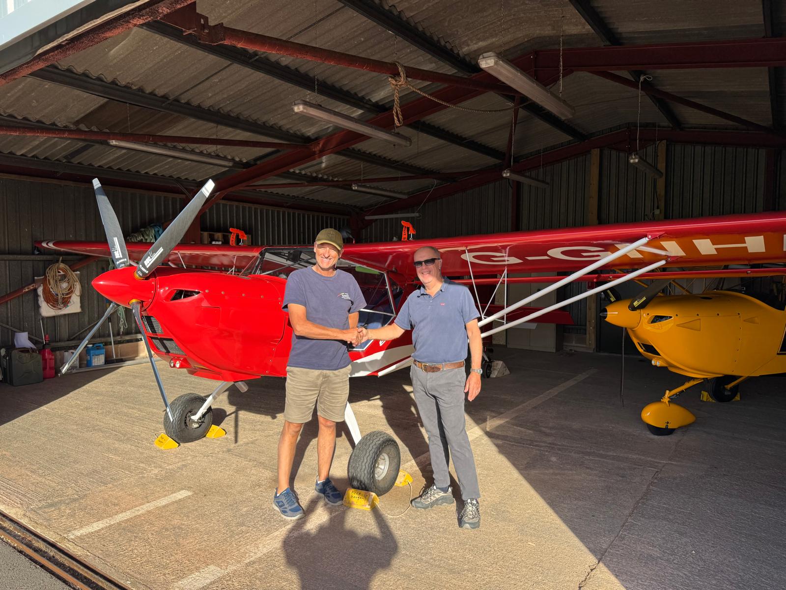 Andy Williams becomes our newest tug pilot (James Flory)