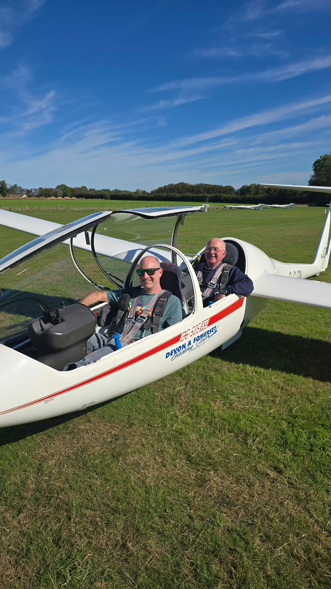 Happy First Flight visitor (Amanda Jordy)