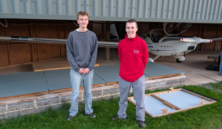 Well done to Arthur Lean and Joel Roulson completing their NFT's (Richard Lean)