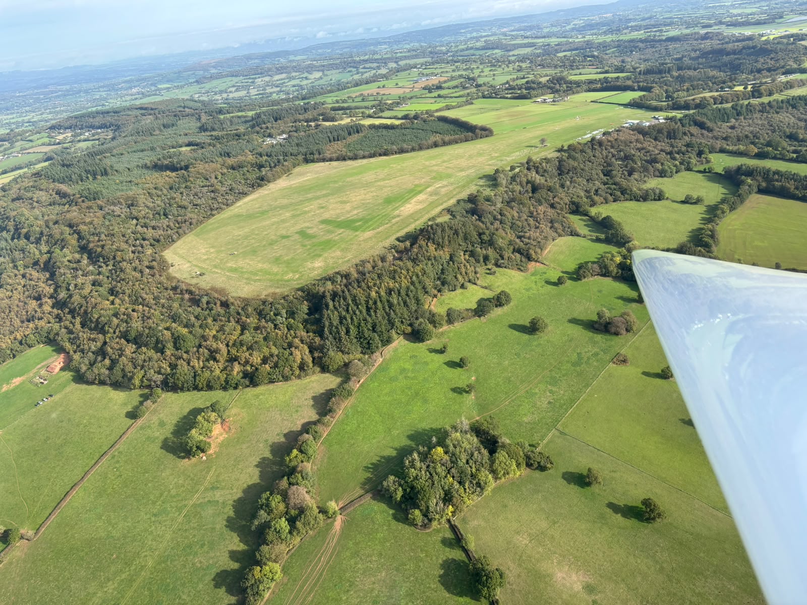 North Hill airfield in the Autumn (Peter Smith)